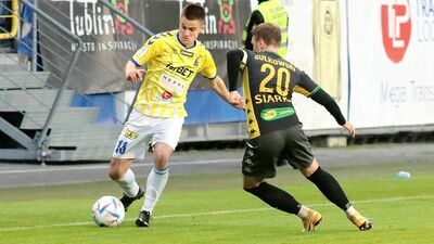 Mikołaj Kosior to obecnie najlepszy strzelec Motoru z dorobkiem trzech goli