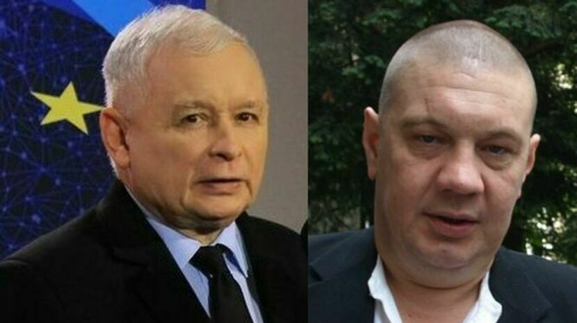 Jarosław Kaczyński i Marek Dyjak