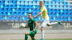 Michał Zuber w wielu sytuacjach był nieuchwytny dla obrońców Motoru II