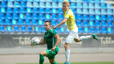 Michał Zuber w wielu sytuacjach był nieuchwytny dla obrońców Motoru II