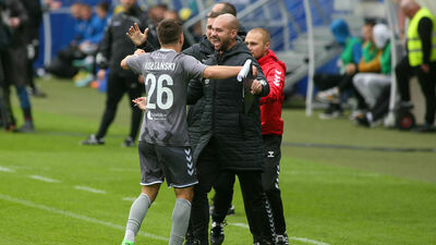 Damian Kołtański miał już szansę grać w pierwszym zespole Wisły Puławy