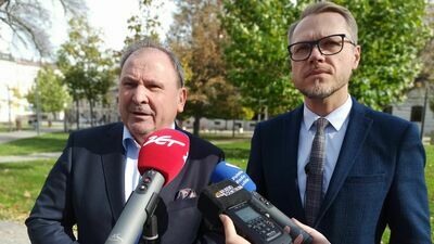 Stanisław Żmijan i Michał Krawczyk