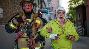 Poniedziałkowy atak rakietowy na Kijów