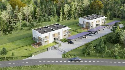 Budynki przy Puławskiej oferujące łącznie 8 dwupoziomowych mieszkań mają być gotowe w drugim kwartale przyszłego roku