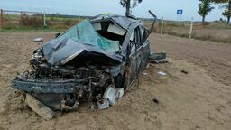 Lubelskie. Roztrzaskany ford. Nie żyje kierowca