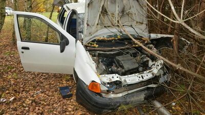 Wypadek w miejscowości Husynne