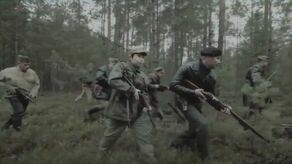 Kadr z filmu „Wszystko dla Polski – Powstanie Zamojskie 1942-1944”, który z inicjatywy ŚZŻAK powstał do scenariusza i w reżyserii Magdaleny Kołodziejczyk i Rafała Kołodziejczyka.