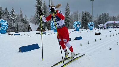 Monika Skinder zdobyła w Ruce pierwsze w tym sezonie punkty Pucharu Świata

