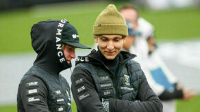  Mateusz Cierniak (z lewej) i Maksym Drabik 