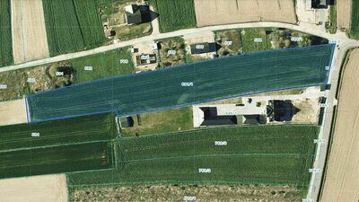 Urząd nie zgodził się na zbudowanie na tej działce siedmiu domów jednorodzinnych