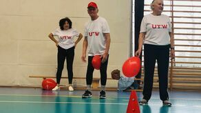 Biłgoraj. Biegali, skakali, śpiewali, śmiali się. Wzięli udział w Senioriadzie