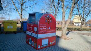 Pojemniki na niewielkie elektrośmieci wyglądają tak i są już ustawione w pięciu punktach Tomaszowa Lubelskiego