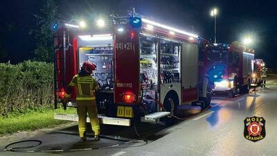Strażacy z OSP okazali się najlepsi i kupią sobie gaśnice do paneli fotowoltaiki