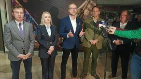 Radosław Sikorski gościł w Lublinie w ramach spotkania z cyklu Klubu Obywatelskiego.