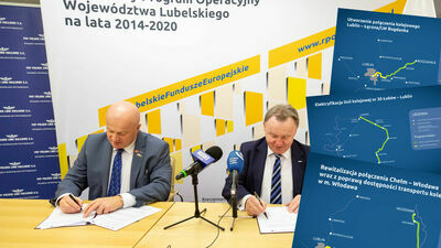 Mają położyć tory do Łęcznej i Janowa Lubelskiego. Miliardy złotych na lubelską kolej