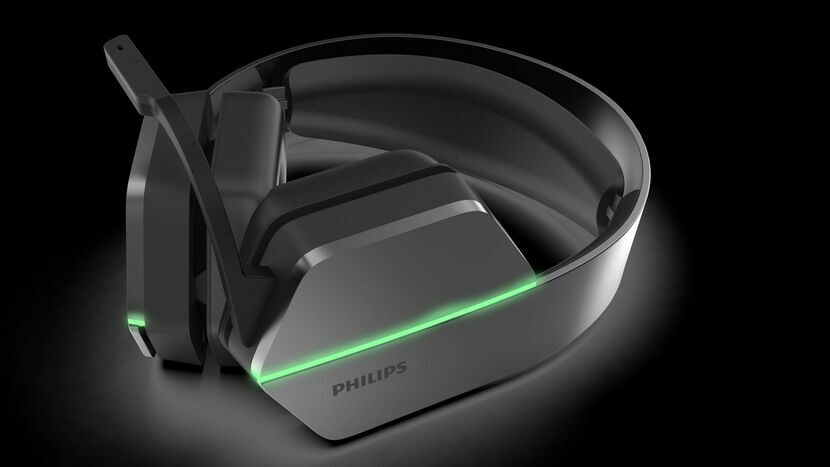 Bezprzewodowe słuchawki dla graczy Philips TAG5106