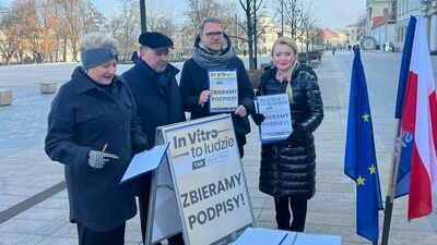 Bożena Lisowska, Stanisław Żmijan, Michał Krawczyk i Marta Wcisło