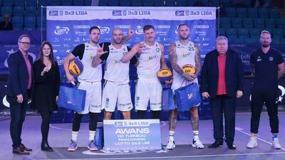 Legia Lotto 3x3 Warszawa – zwycięzcy turnieju w Lublinie



 