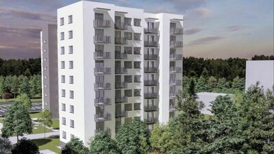 Przetarg na projektowanie nowego bloku komunalnego przy ul. Wrońskiej na Bronowicach wygrał lubelski oddział warszawskiego Elektroprojektu. Architekci dostali jako punkt wyjścia widoczną na wizualizacjach koncepcję przygotowaną przez lubelską pracownię architektoniczną 5P