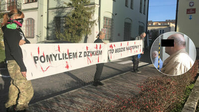Dziś przed sądem w Tomaszowie Lubelskim pojawili się aktywiści Lubelskiego Ruchu Antyłowieckiego