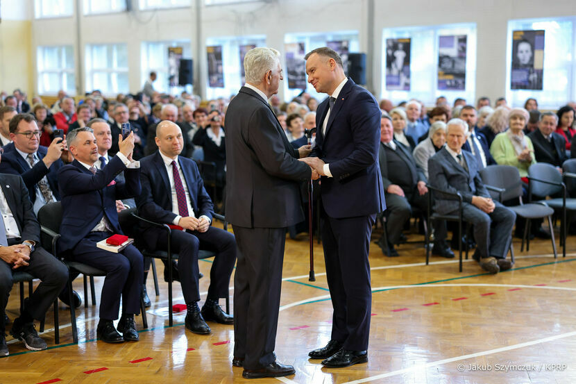 Prezydent Andrzej Duda był głównym gościem uroczystości w Skierbieszowie