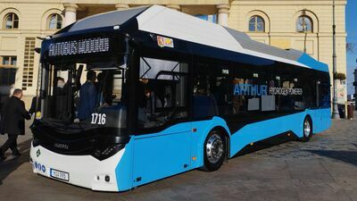 Prezentacja autobusu wodorowego w Lublinie