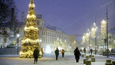 Tak wyglądała świąteczna iluminacja Lublina w ubiegłym roku