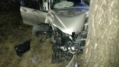 Przez pijanego kierowcę dwie osoby trafiły do szpitala