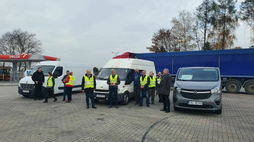Sobotni transport z pomocą humanitarną to wspólne przedsięwzięcie dwóch klubów rotariańskich działających w Zamościu.