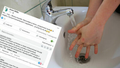 Woda skażona i kłopot dla tysięcy ludzi, a wójt śmieszkuje na Facebooku
