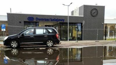 Tak nowy dworzec kolejowy w Kraśniku wyglądał dzień przed wielkim otwarciem