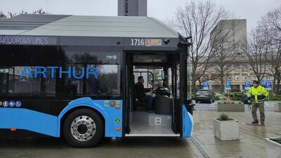 Z autobusu wodorowego firmy Arthur Bus zamiast spalin będzie się wydobywać para wodna