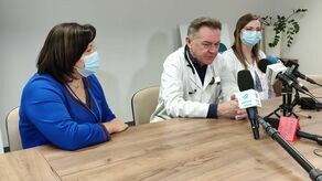 We wtorek szpital przy Staszica zaprasza na badania. Zachęcali do nich dzisiaj Agnieszka Karczewska, prof. Grzegorz Dzida i Klaudia Dajek z SPSK 1