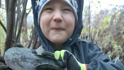 Kuba z odnalezionym zabytkiem 