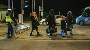 Początek wojny na Ukrainie i pierwsza fala uchodźców na wschodniej granicy