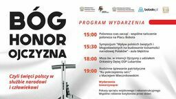 Tańczenie poloneza i rodzinne śpiewanie. Piknik patriotyczny w parafii św. Andrzeja Boboli w Lublinie