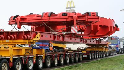 Kret TBM już w naszym regionie. Gigantyczny transport wieczorem wyruszy w stronę Lublina