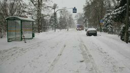 Przejście przy szkole w Żabiej Woli