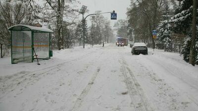 Przejście przy szkole w Żabiej Woli