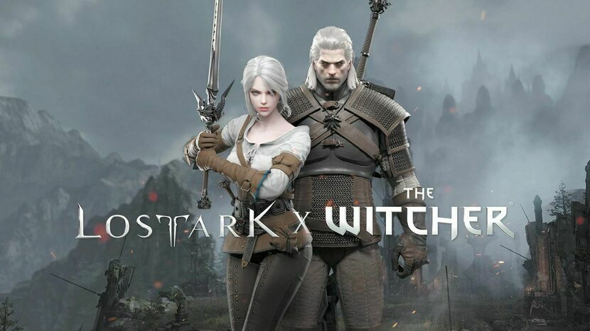 Ciri i Geralt w grze Lost Ark