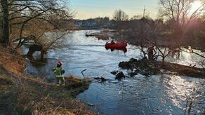 Rzeka Wieprz porwała matkę z dzieckiem. Poszukiwania kobiety przerwano