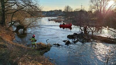 Rzeka Wieprz porwała matkę z dzieckiem. Poszukiwania kobiety przerwano