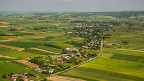 DK74 w okolicy Gorajca