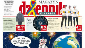 Pierwsza strona Dziennika Wschodniego z dnia 30 grudnia 2022 r.