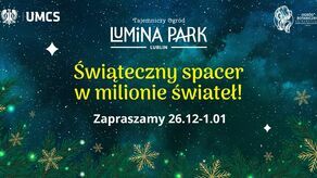 Park Iluminacji w Ogrodzie Botanicznym rozbłyśnie na koniec roku