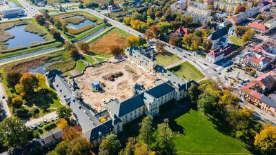 Pałac Potockich w remoncie