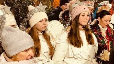 Kolędy, życzenia i barszcz. Zamościanie już po wigilii 