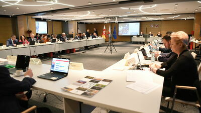 Fragment poniedziałkowej sesji sejmiku województwa lubelskiego