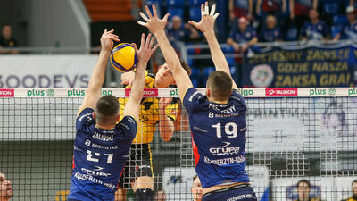 LUK Lublin – Grupa Azoty ZAKSA Kędzierzyn-Koźle 3:2. Mistrz przegrał w hali Globus [zdjęcia]