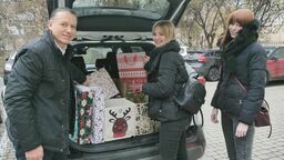 Pracowników lubelskiej firmy Britenet do kupna mikołajowych prezentów nie trzeba było zachęcać